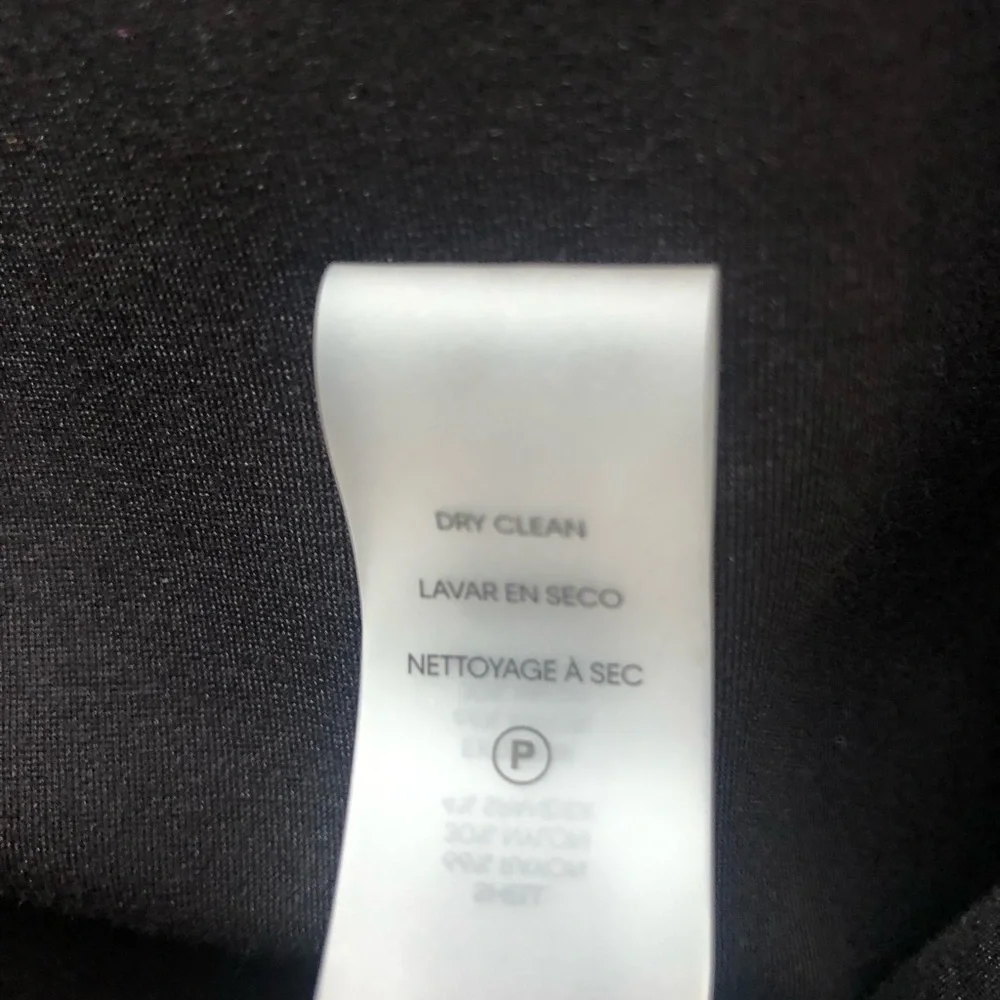 Calvin Klein Women's Black Ponte Formal Fitted Dress, Size 6 - Picture 7 of 12